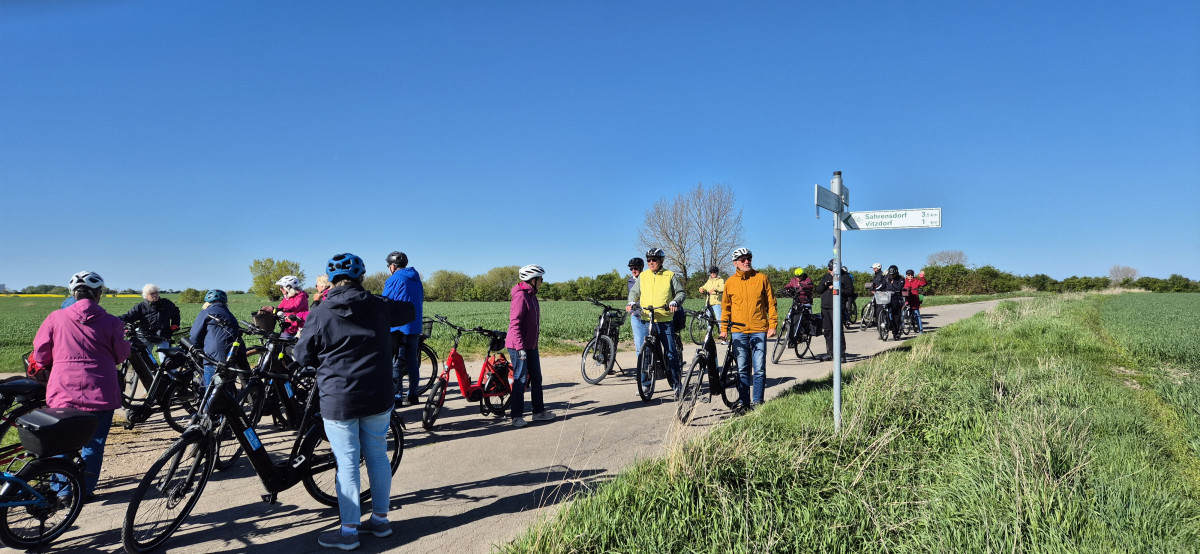 Foto Fahrrradgruppe Orientierung